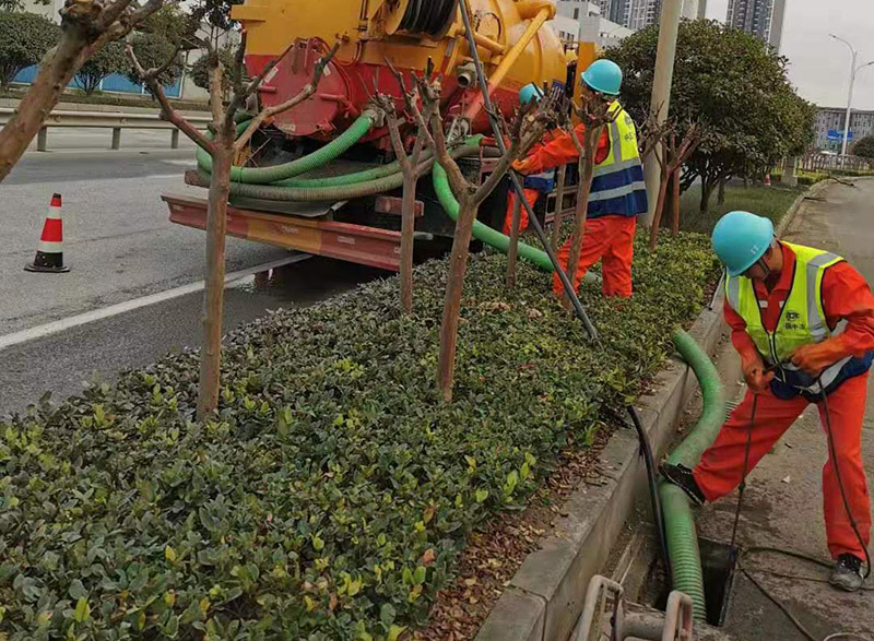 郧阳市政管道清淤